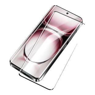适用opporeno12钢化膜防指纹reno12pro手机贴膜全屏全覆盖保护reno12曲面高清抗蓝光oppo抗摔防爆玻璃屏保por
