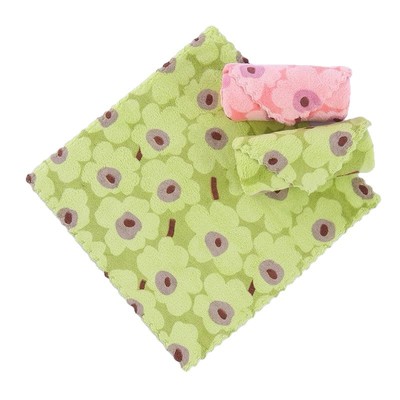 抹布吸水厨房专用洗碗布加厚耐磨不易掉毛毛巾家用清洁擦桌百洁布