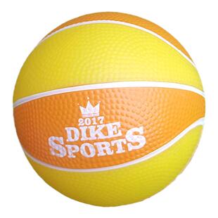 迪克儿童6寸彩色篮球幼儿园弹力小皮球宝宝软胶拍拍篮球充气玩具