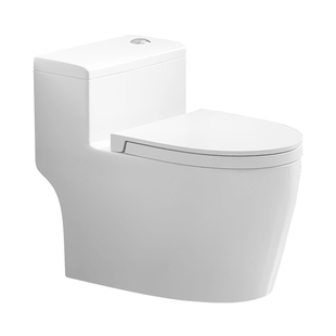 抽水马桶普通家用虹吸式坐厕卫生间座坐便器十大品牌包安装潮州