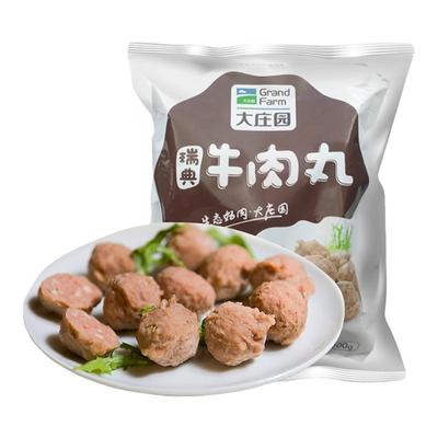 大庄园瑞典风味国产牛肉丸