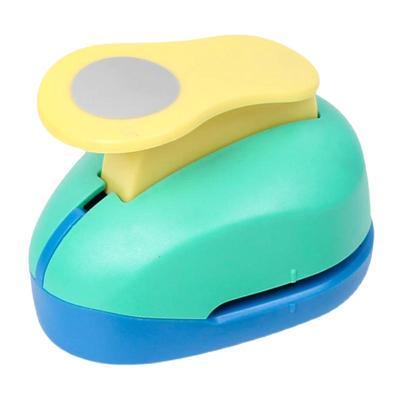 圆形压花器儿童手工幼儿园五角星压花机打孔圆圈模具剪纸打花器