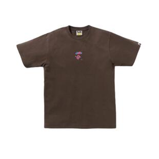 BAPE男装春夏液态迷彩猿人字母印花短袖T恤110306M