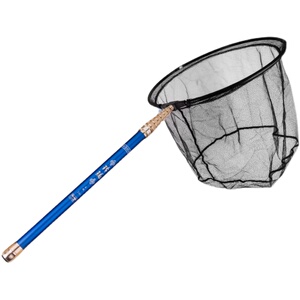 迷你超短抄网竿碳素便携式伸缩竿