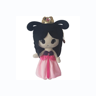 叶罗丽娃娃叶萝莉仙子冰公主白光莹毛绒玩具公仔抱靠枕头少女儿童