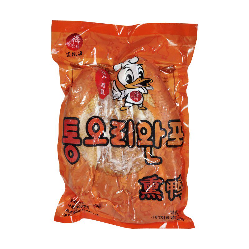 烤鸭去骨整只切片熏鸭