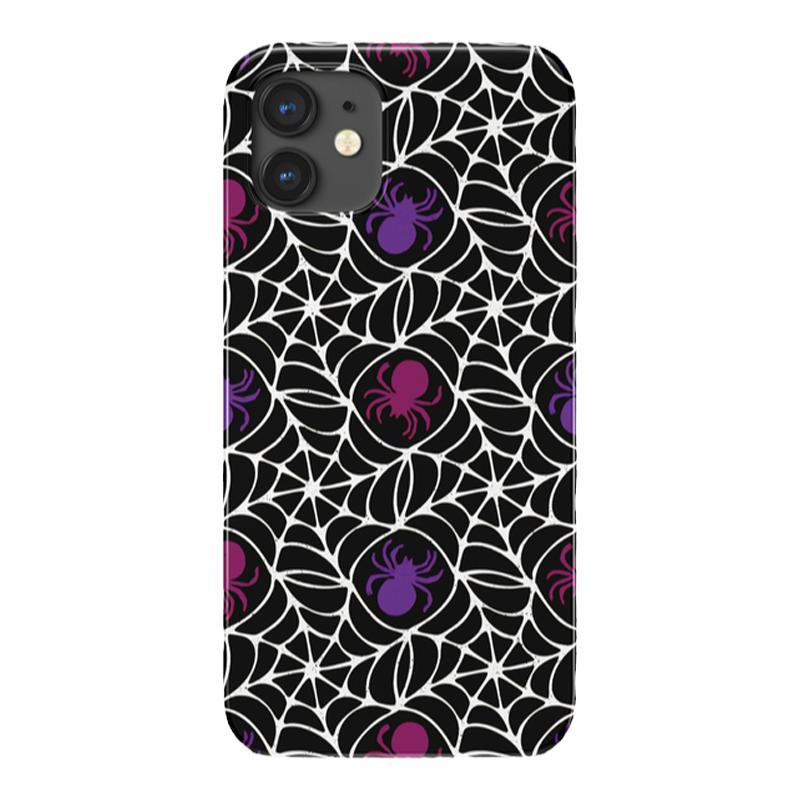 插画蜘蛛黑色适用于苹果IPhone7