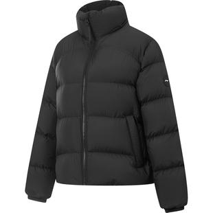 李宁短款短羽绒服女士官方新款健身系列立领上衣冬季鹅绒运动服