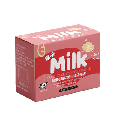 猎味旗舰店新品牛奶冻干小方