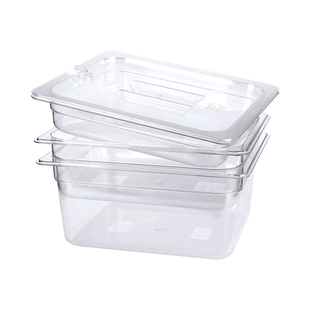 透明盒子份数盆份数盒分数盘餐盆冰淇淋长方盆不锈钢盆长方形带盖