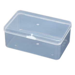 Z17070长方形塑料盒中盒透明有带盖零件盒塑料盒子pp收纳盒食品盒