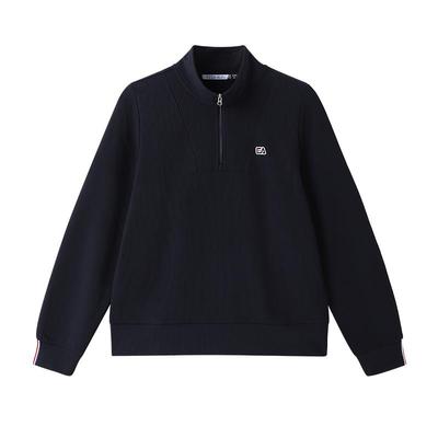 ELLEActive拉链立领卫衣女