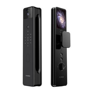 博世智能锁FU8 Plus掌静脉人脸视频锁猫眼监控指纹密码锁防盗门锁