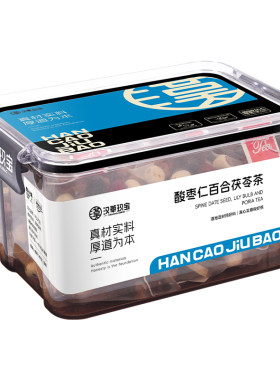 酸枣仁百合茯苓睡眠茶熬夜安神茶