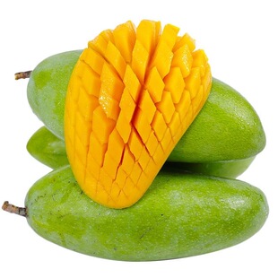 正宗越南玉芒青芒个大肉厚核满大芒果当季新鲜果青皮芒大果玉文
