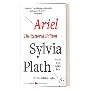 英文原版 Ariel 爱丽尔Sylvia Plath西尔维娅·普拉斯 英文版 进口英语原版书籍