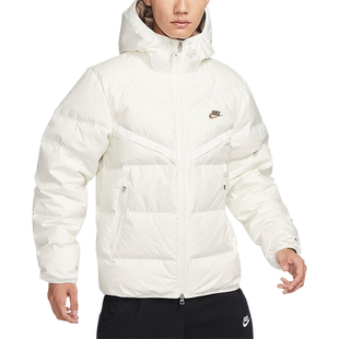 Nike/耐克官方正品冬季新款男子保暖防风运动连帽羽绒服FZ1103