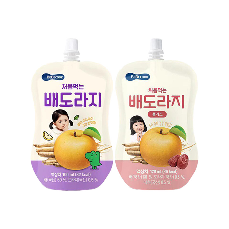 bebecook儿童饮品果汁200ml/袋