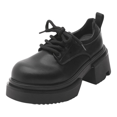 大头德比鞋男生cleanfit圆头