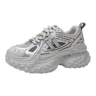 星期六厚底老爹鞋女款2025新款秋季增高女鞋轻便女士运动鞋子爆款