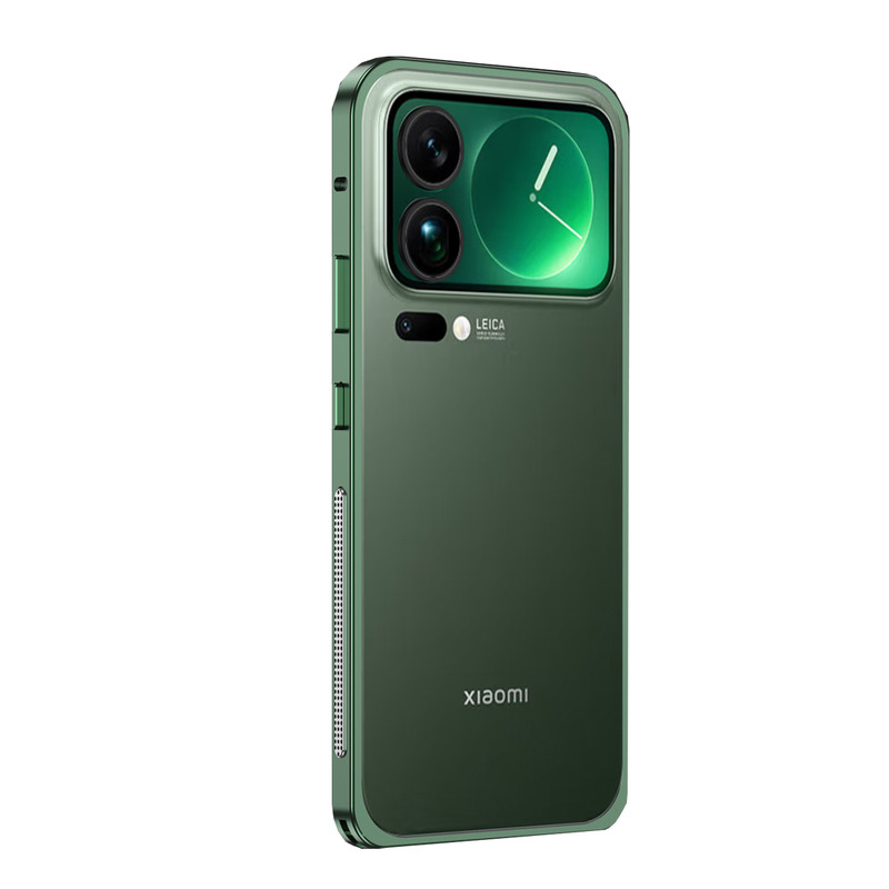 适用Xiaomi小米17Promax手机壳散热金属边框小米17Pro手机套透气铝合金中框17pm超薄防摔保护套创意铁框