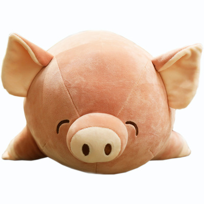 可爱猪猪公仔毛绒玩具抱枕女生