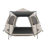 帐篷户外折叠便携式野营过夜露营全套装备加厚防雨3-4人自动野炊