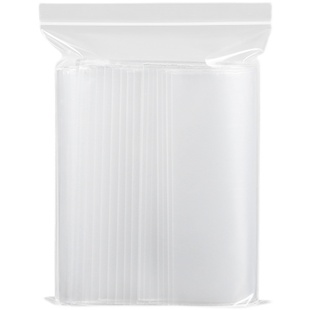 自封袋透明封口塑料袋子pe分装小号样品包装袋大号加厚密封袋定制