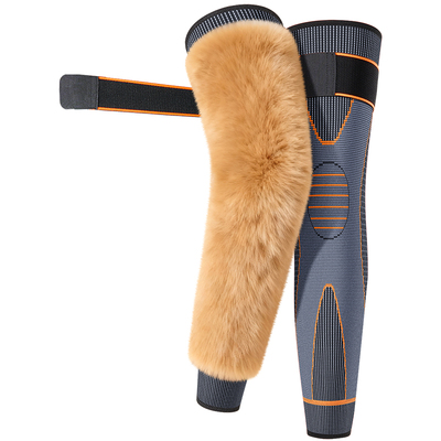 加厚驼毛绒】护膝护腿长筒套防寒