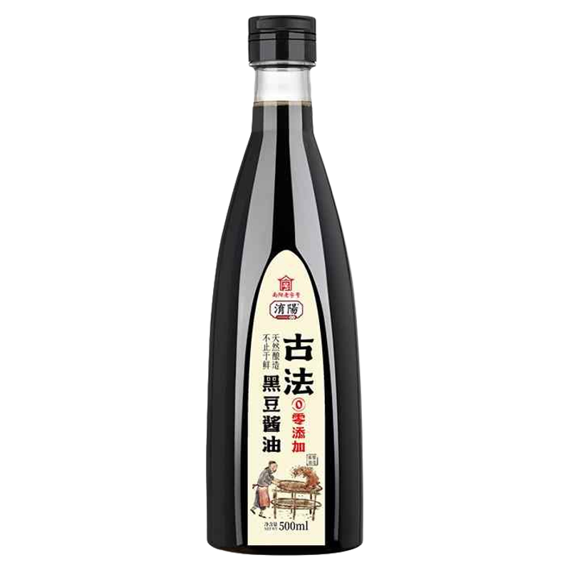 正宗古法黑豆酱油0添加