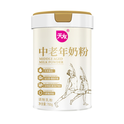 天友中老年高钙高蛋白奶粉