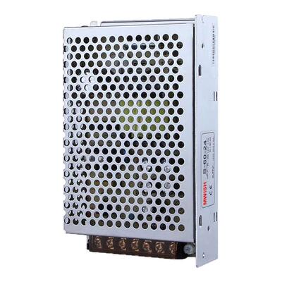 明伟S-60W-24V2.5A直流工业开关电源盒DC12V5A集中供电模块变压器