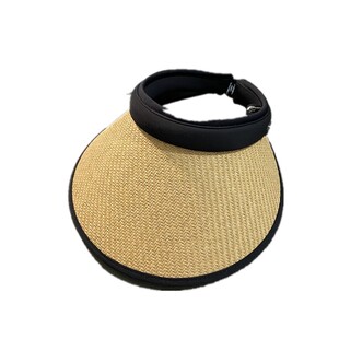 日本UV防晒空顶帽女夏天遮阳无顶太阳帽时尚百搭网红沙滩遮阳帽潮