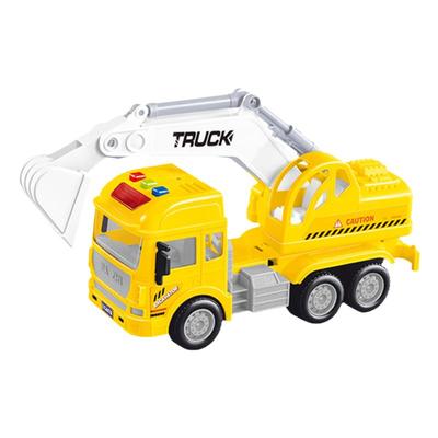 工程挖掘车玩具男孩滑行灯光音乐