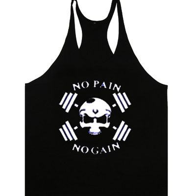 背心肌肉宽松工字吊带无袖坎肩