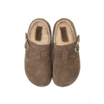 Chio2nd南风 5CM增高勃肯鞋女鞋冬2025新款加绒厚底毛绒爆款鞋子