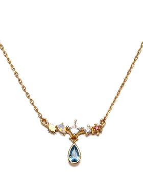 设计感彩色异域风项链手链耳环