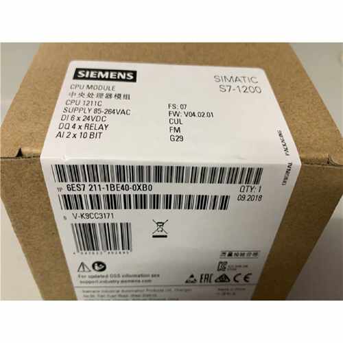 议价西门子S7-1200可编程控制器6ES72111BE40/1AE40/1HE40
