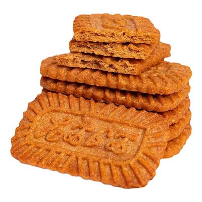 全店选3件送50包零食】焦糖饼干比利时风味饼干早餐零食