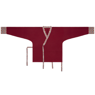 谜阿凰【赤绡里衣】汉服冬季套装红色内搭上衣女士新年国风半身裙