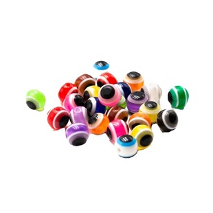 驯鱼高手鱼眼挡珠豆子珠珠德州钓组仿生挡珠淡海水软饵路亚饵