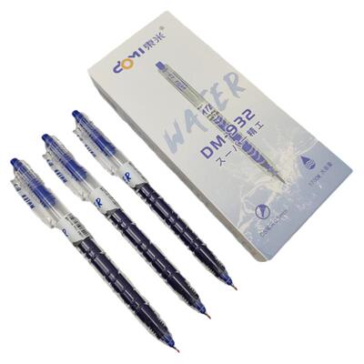 Water大容量按动中性笔DM-932黑