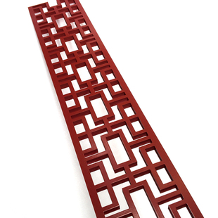 中式仿古pvc镂空花格装饰条家居装修吊顶电视中药房背景墙装饰线