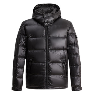 【90白鹅绒】曼加龙2025冬季新款时尚连帽男士羽绒服休闲保暖外套