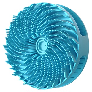 硅胶洗头刷洗澡刷头发按摩梳头神器清洁头皮搓背搓澡沐浴两用手套