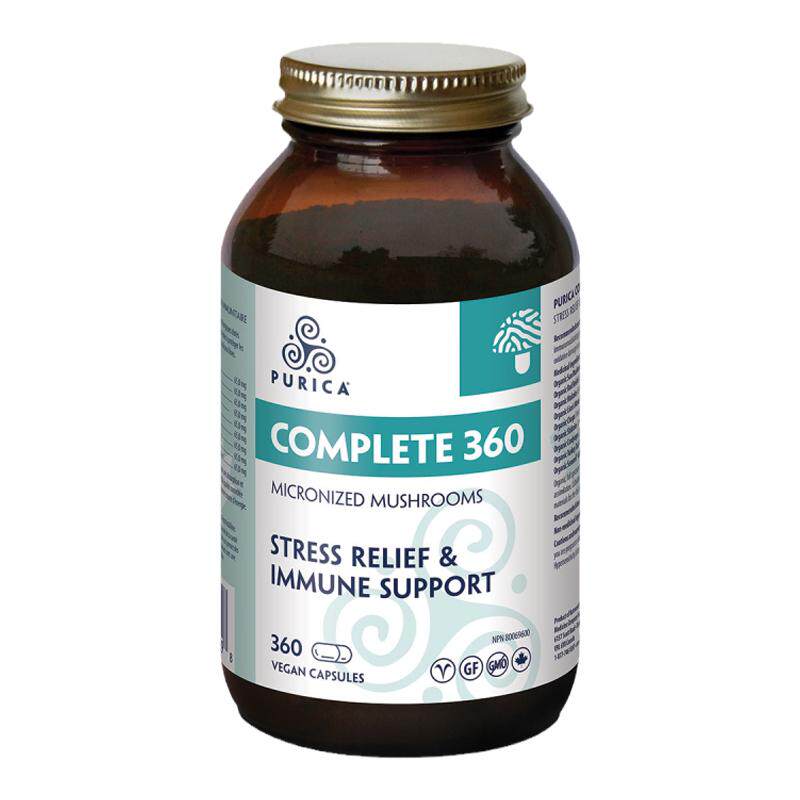 现货 加拿大 Purica Complete360 菌菇素食 植物胶囊 强化免疫力