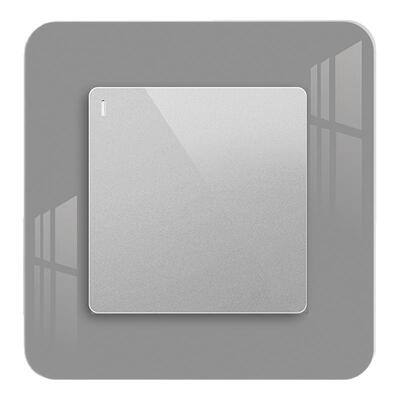 米凡尚品亚克力板透明开关贴保护套家用开关装饰贴免粘不伤墙防脏