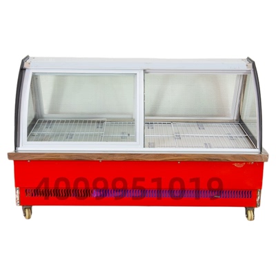摆摊三轮车冷藏展示柜熟食商用烧烤卤菜保鲜冰柜炸串鸭货移动冷柜