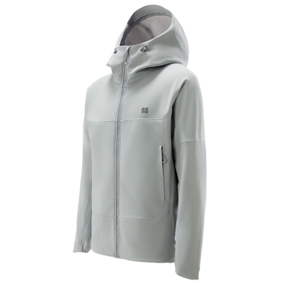 KOLON SPORT可隆软壳衣防泼水男士复合软壳夹克弹性连帽外套