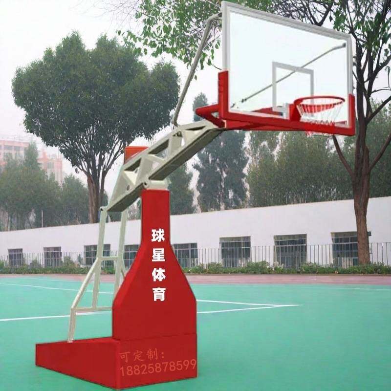 石湾篮球架户外固定式移动式福田深圳龙门永汉球星标准型篮球架